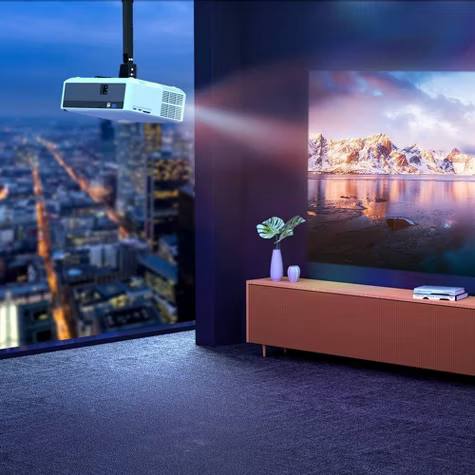 VANKYO Performance V630W Native 1080P Full HD Projector with Bonus Screen – White: Indoor/Outdoor Use, HDMI Connection - Image 4
