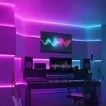 Govee 49.2' Wi-Fi RGBIC LED Strip Light: Home Theater Bias Lighting - Image 4