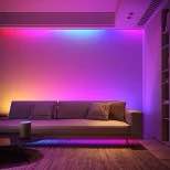 Govee 49.2' Wi-Fi RGBIC LED Strip Light: Home Theater Bias Lighting - Image 10