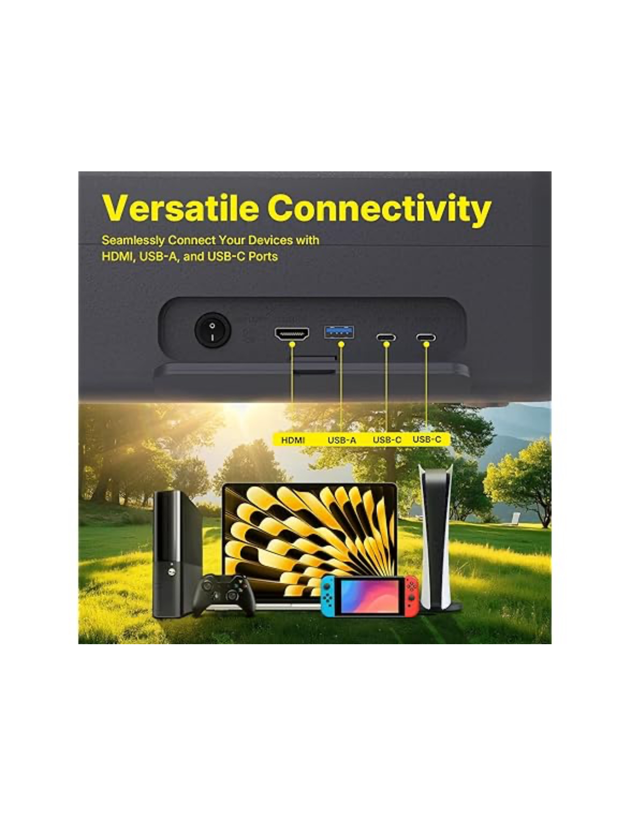 Mobile Pixels Pixcase 27” Portable Smart Monitor - Image 6