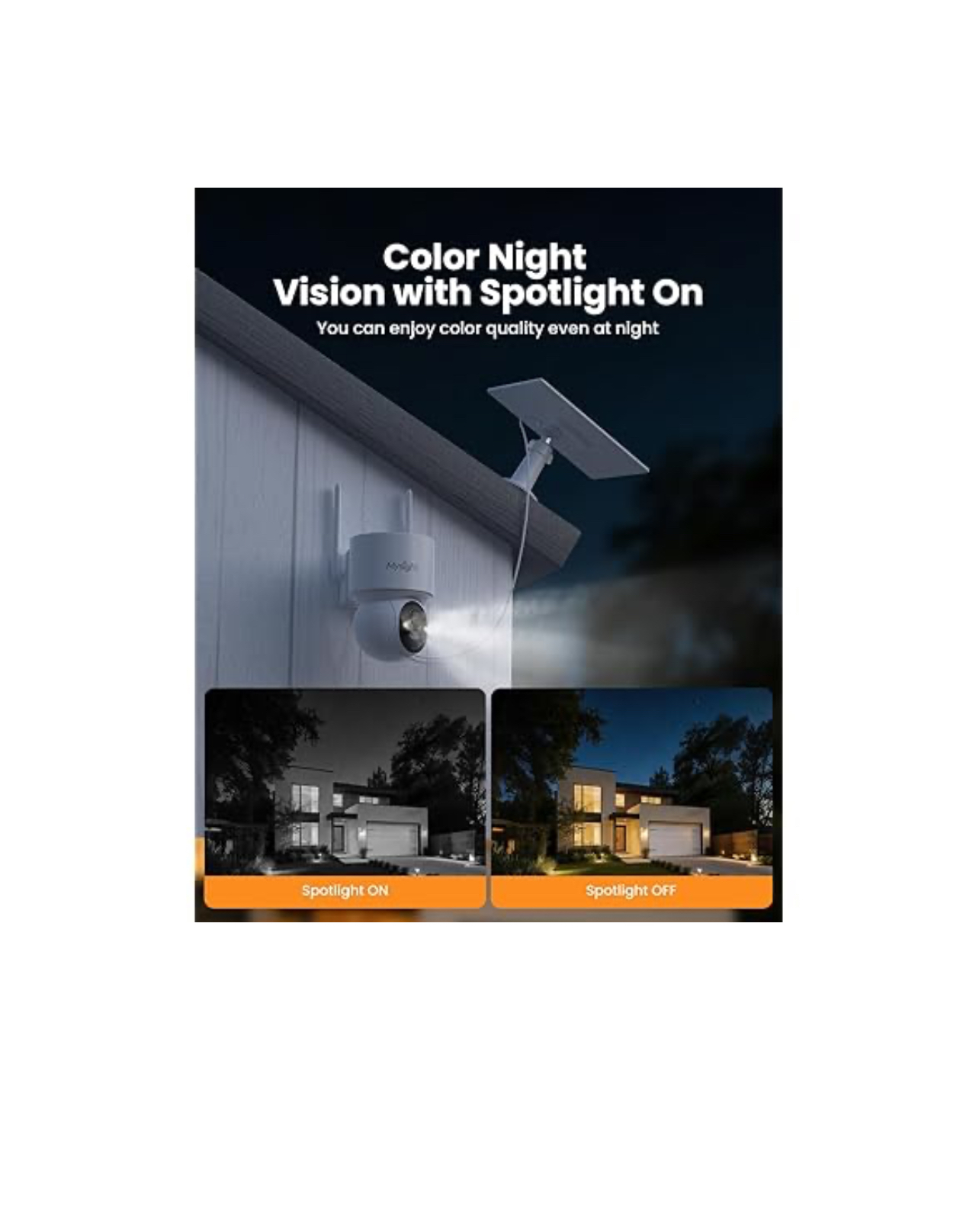 Mysight Wireless Solar Security Cameras - Image 4