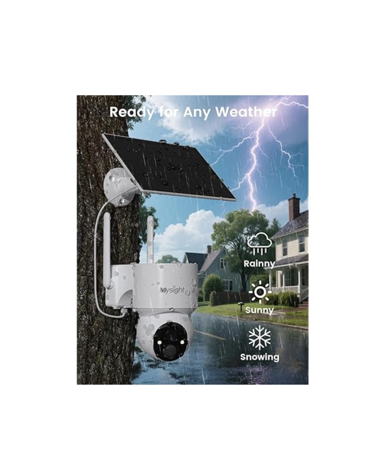 Mysight Wireless Solar Security Cameras - Image 8